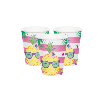 Pineapple 'N' Friends, Парти чашки