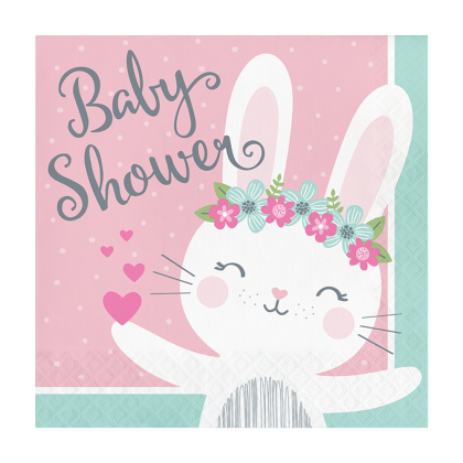 Birthday Bunny, Големи салфетки "Baby Shower"