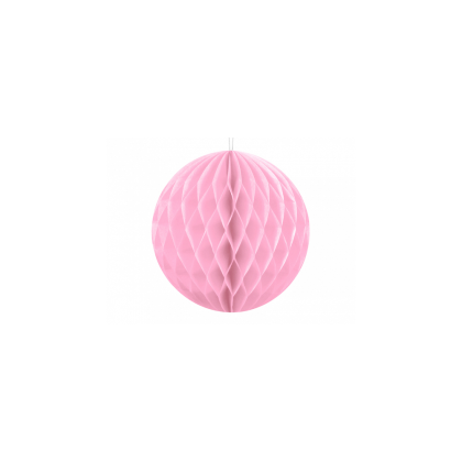 Парти Декорация,Хартиена топка  Pink -10см