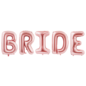 Фолиеви балони букви Bride
