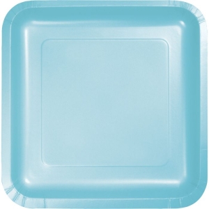 Pastel Blue, Квадратни чинийки