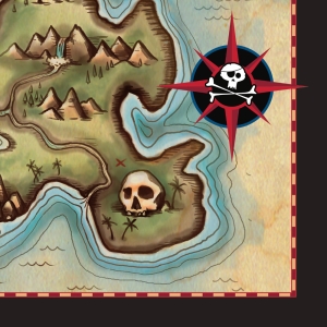 Pirate's map, Малки салфетки