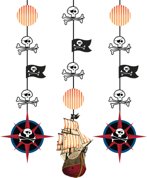 Pirate's map, Висяща декорация