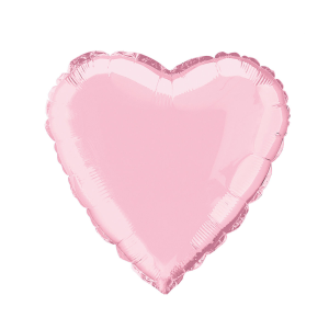 Фолиев балон "Сърце", Classic Pink