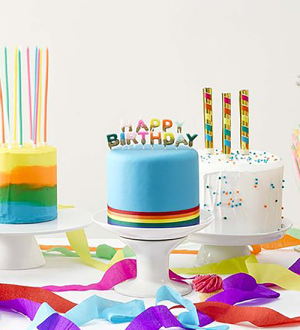 Свещичка за рожден ден, HB-Rainbow