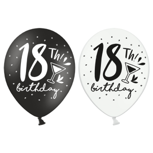 Латексови балони, 18-ти рожден ден