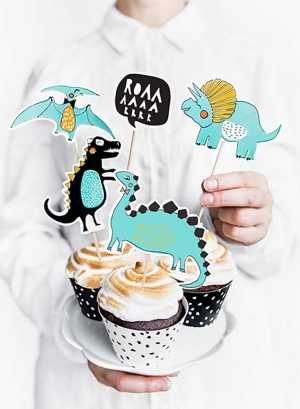 Party Dinosaurs, Топери за къп кейк