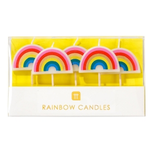 Rainbow Party, Свещички за торта
