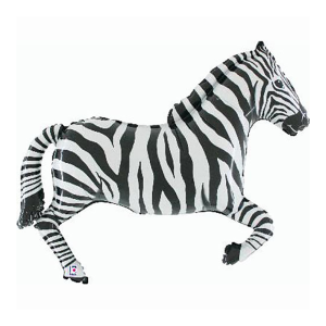 Фолиев балон "Zebra"