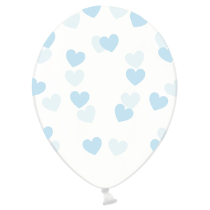 Латексови балони Blue hearts