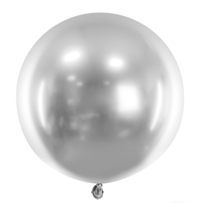 Огромен сребърен балон, Silver 60 см.