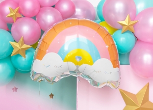 Фолиев балон,Pastel Rainbow