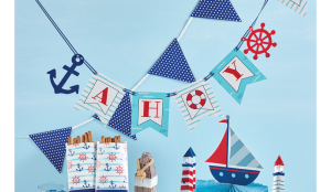 Nautical Party, Банер Ahoy Baby