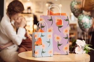 Подаръчна торбичка, Flowers 