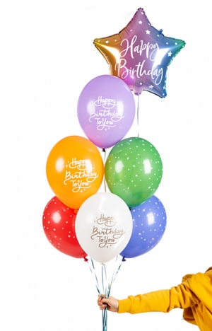Латексови балони, Happy Birthday 
