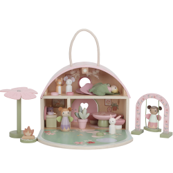 Дървена Къщичка за Феи Fairy Garden