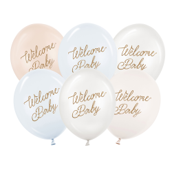 Балони Welcome Baby – Син Микс