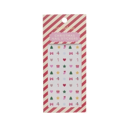 Коледни стикери за нокти