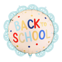 Фолиев балон Back to school