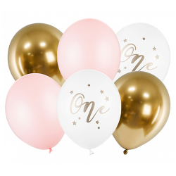 Латексови балони Първи рожден ден Pink