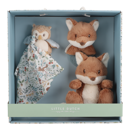 Кутия с Меки Играчки за Бебе Forest Friends