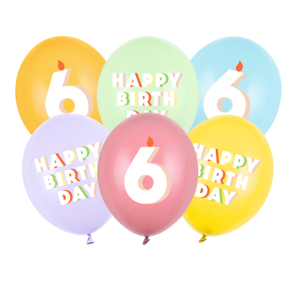 Празничен балонен сет с хелий – Happy Birthday