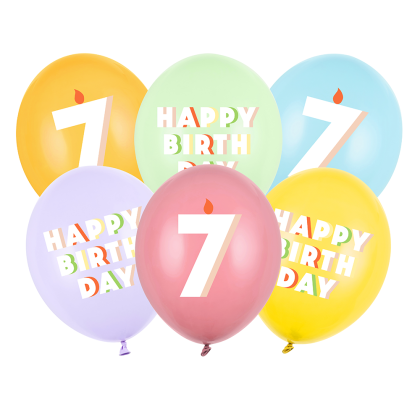 Празничен балонен сет с хелий – Happy Birthday