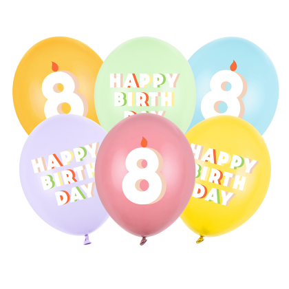 Празничен балонен сет с хелий – Happy Birthday