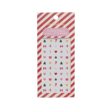 Коледни стикери за нокти