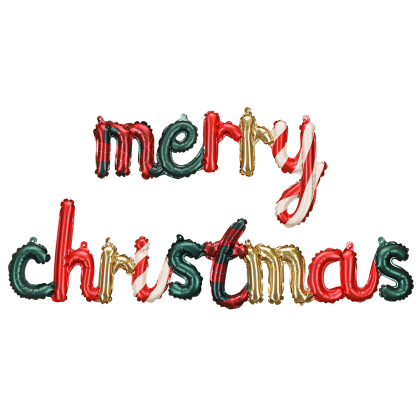 Коледен надпис, Merry Christmas