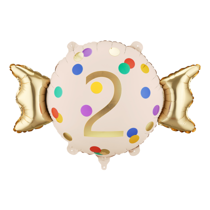 Фолиев балон Бонбон – цифра 1