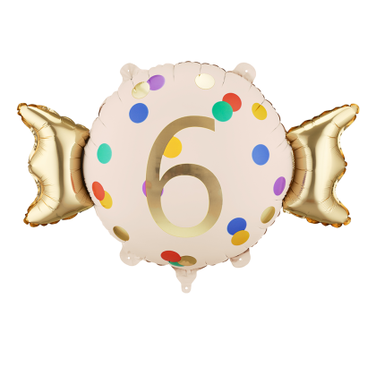 Фолиев балон Бонбон – цифра 1