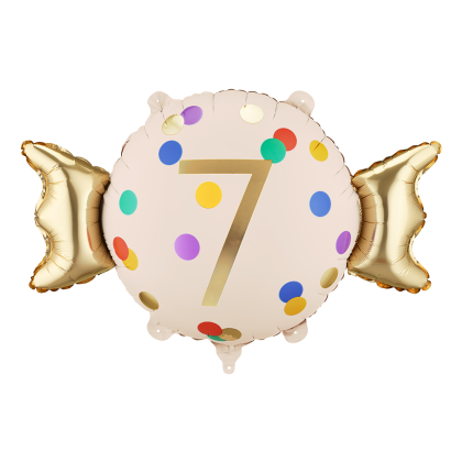 Фолиев балон Бонбон – цифра 1