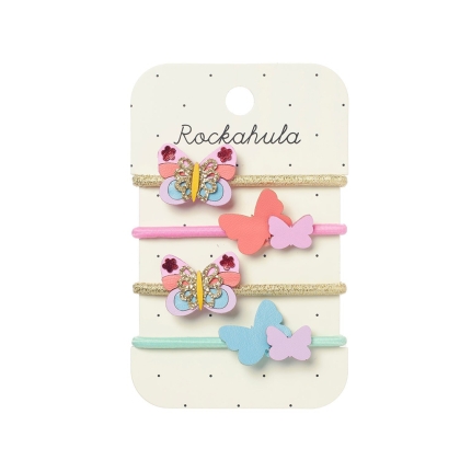 Детски ластици за коса с пеперуди Bella