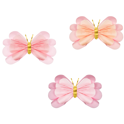 Декорация пеперуди от тишу хартия