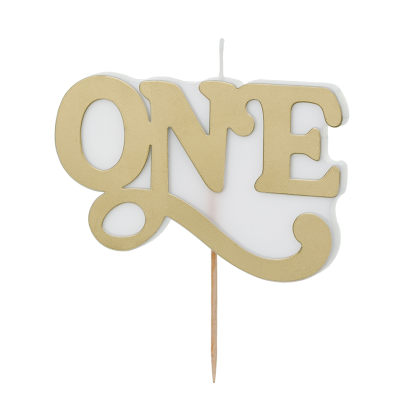 Свещ за торта One