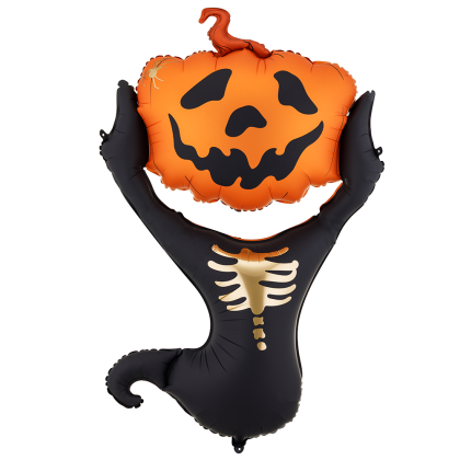Фолиев балон Призрак с тиква