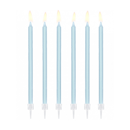 Свещички за рожден ден, Pastel Blue