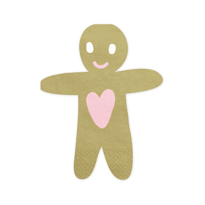 Коледни салфетки, Gingerbread Man