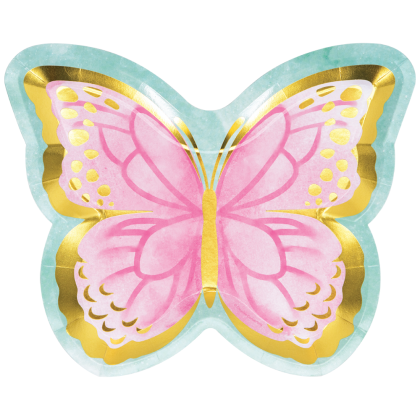 Butterfly Shimmer, Парти чинийки "Пеперуда"