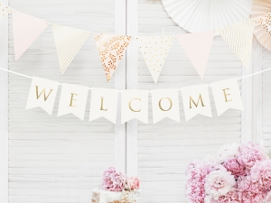Банер за посрещане на бебе, Welcome