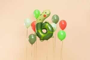 Фолиев балон Цифра 6, Костенурка