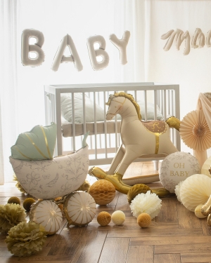 Фолиев балон надпис Baby