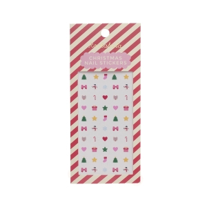 Коледни стикери за нокти