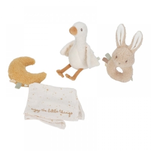 Подаръчна Кутия с Меки Играчки за Бебе Newborn Naturals