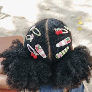 Детски фиби с черешки и сърца