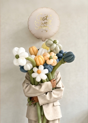 Фолиев балон Get Well Soon