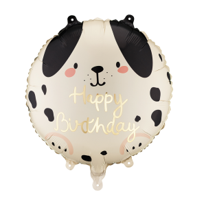 Фолиев балон Happy Birthday, Кученце