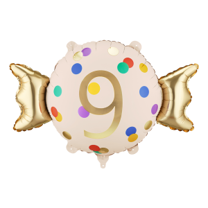 Фолиев балон Бонбон – цифра 1