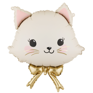 Фолиев балон Коте с панделка